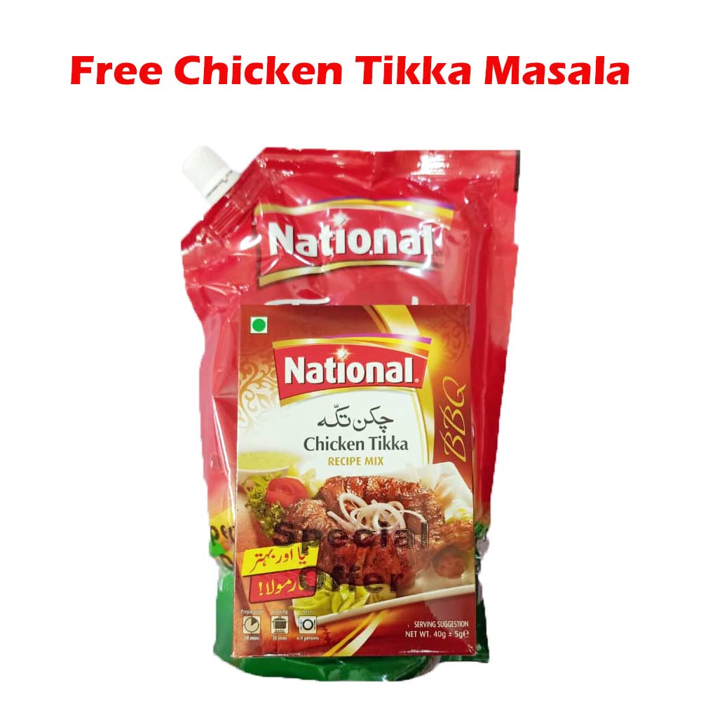 National Ketchup With Free Chicken Tikka Masal 1kg Fairopk