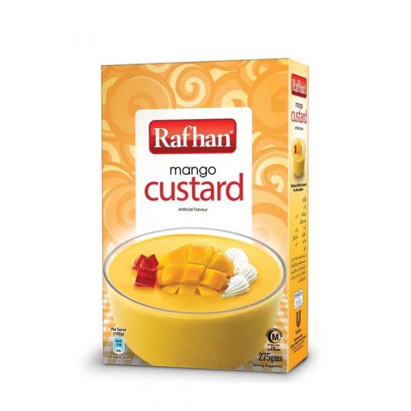 Rafhan mango custard