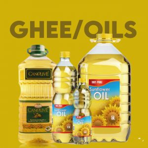 ghee and oil