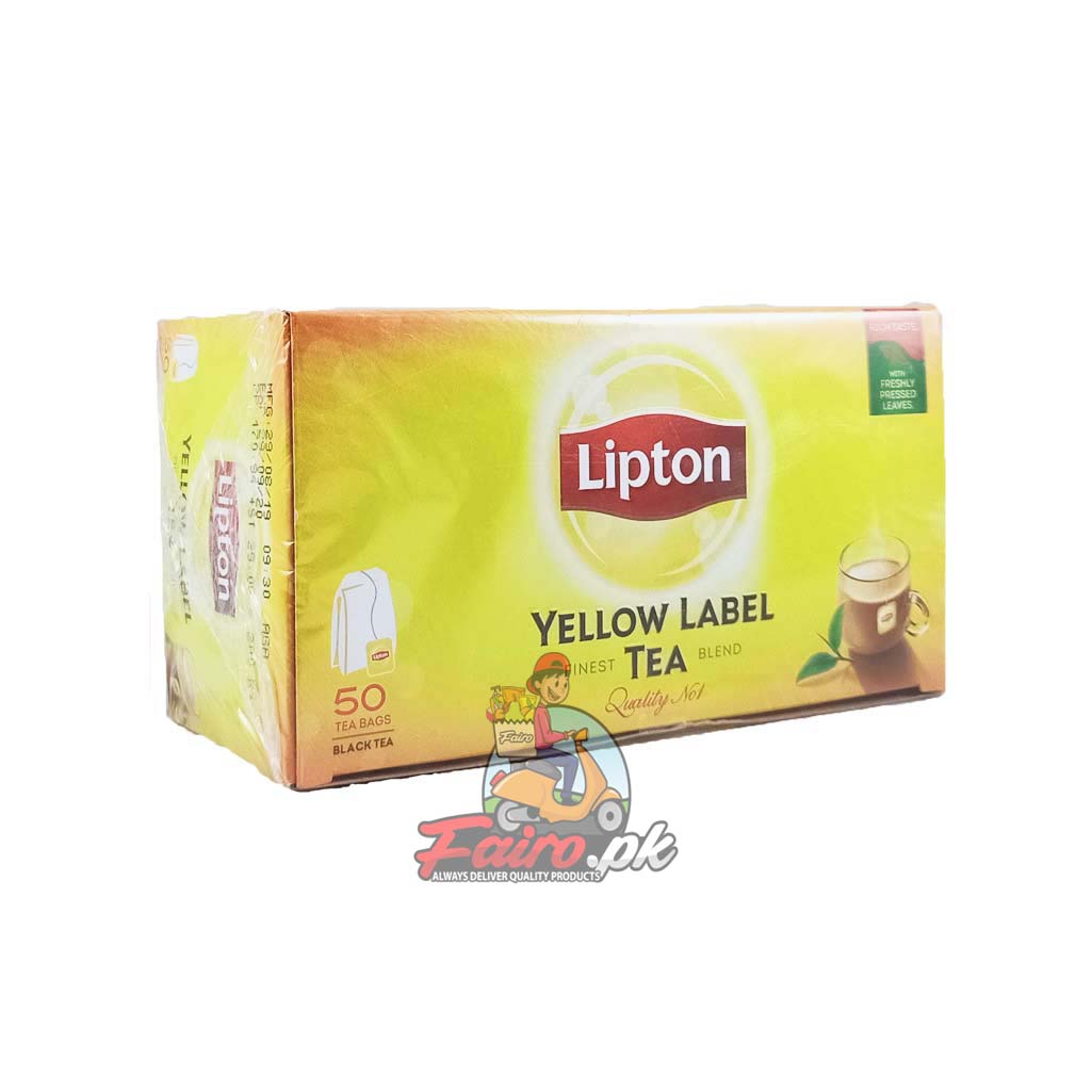 Lipton Yellow Label Tea - 50 Tea Bags