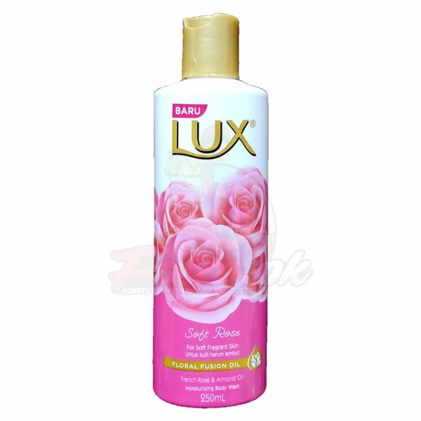 lux soft rose body wash