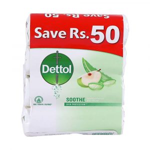 dettol soothe antibacterial bar soap