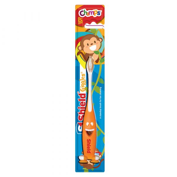 Shield giggle soft tooth brush
