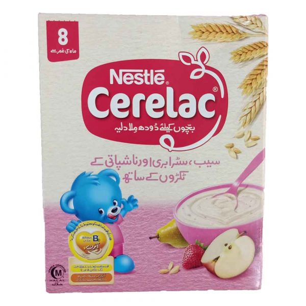 Nestle Cerelac Apple Strawberry and Pear Pices