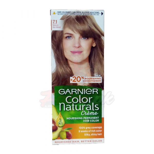 Garnier Hair Color Natural Ash Blond 7.1