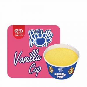 Paddle pop vanila cup