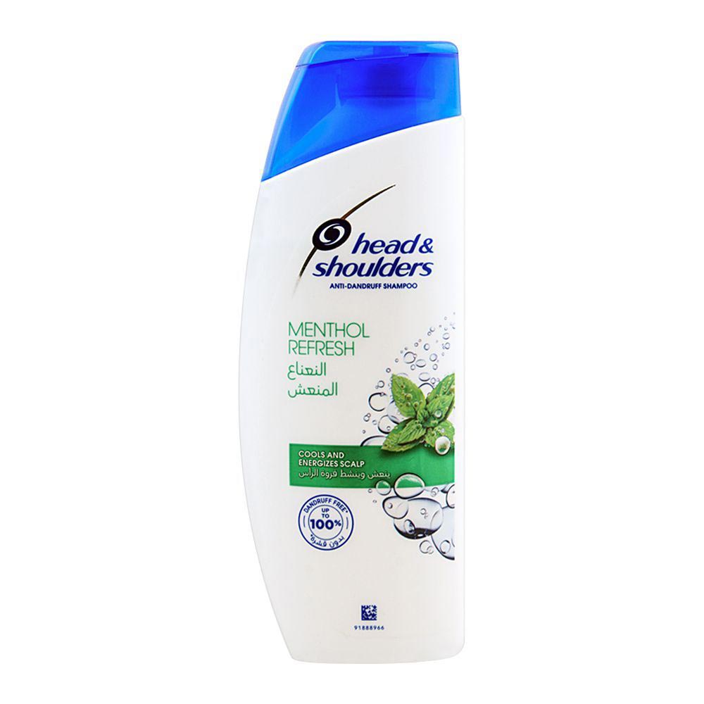 Head and Shoulders Menthol Refresh Shampoo - 360 ml | Fairo.pk