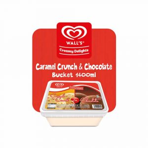 Wall’s Caramel Crunch and Chocolate Tub
