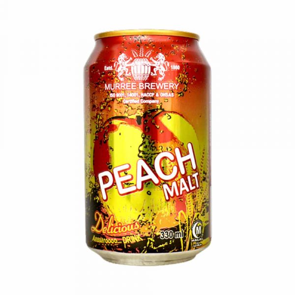 Murree Brewery's Peach Malt Can