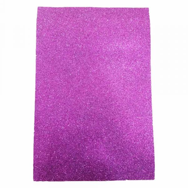 Glitter sheet purple