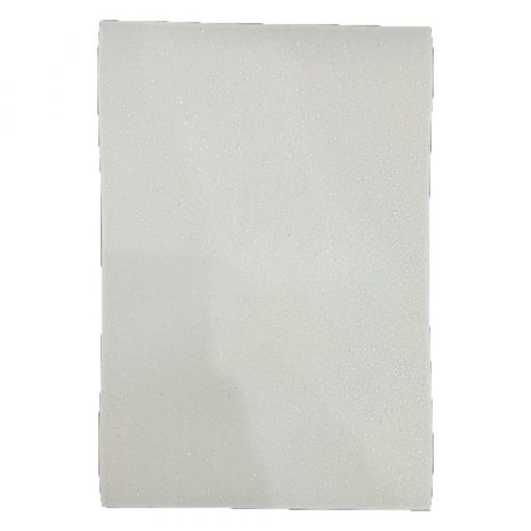 Glitter sheet white