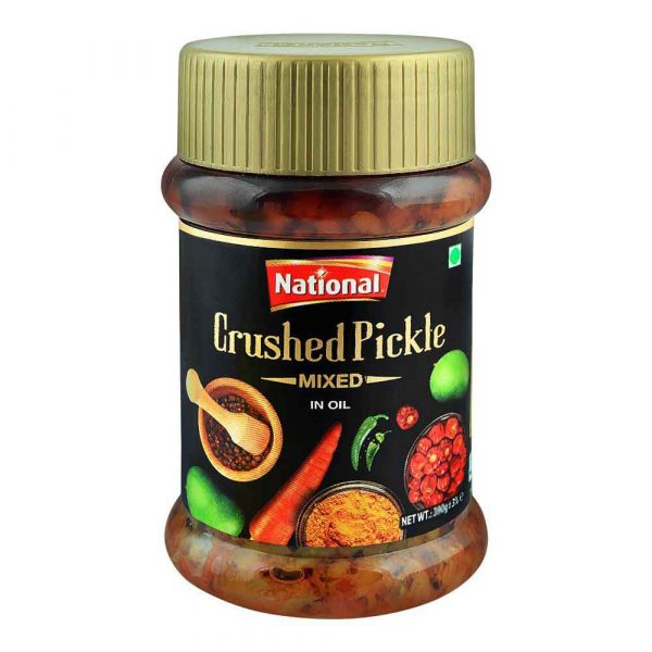 National Mixed Crushed Pickle in Oil
