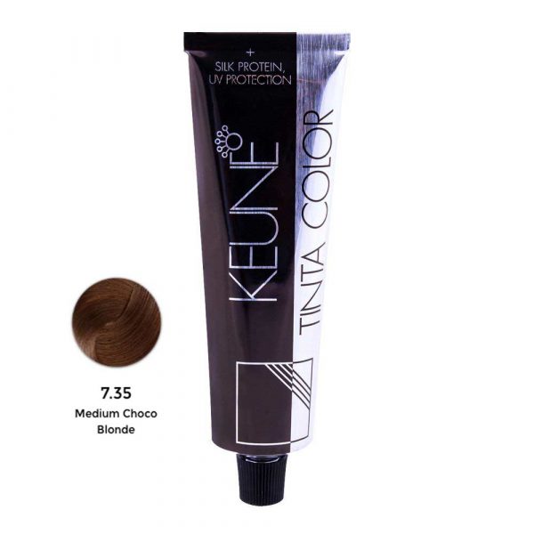 Keune Tinta Medium Choco Blonde Color # 7.35 - 60ml