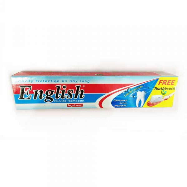 English toothpast