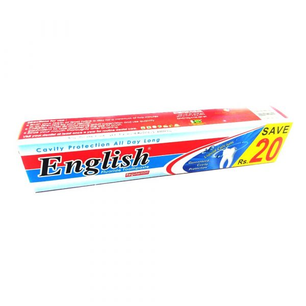 English toothpast