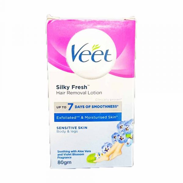 veet sensitive lotion