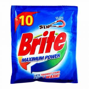 Brite maximum power washing powder