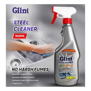 Glint steel cleaner