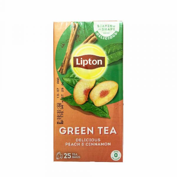 Lipton Green Tea Peach and Cinnamon