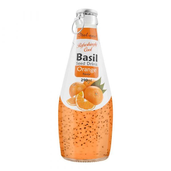 Italiano Basil Seed Orange Drink