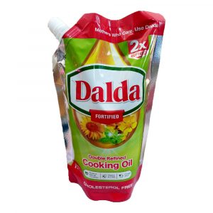 dalda cooking oil standy pouch