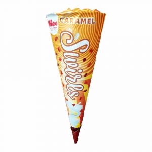 Hico Swirles Caramel Cone