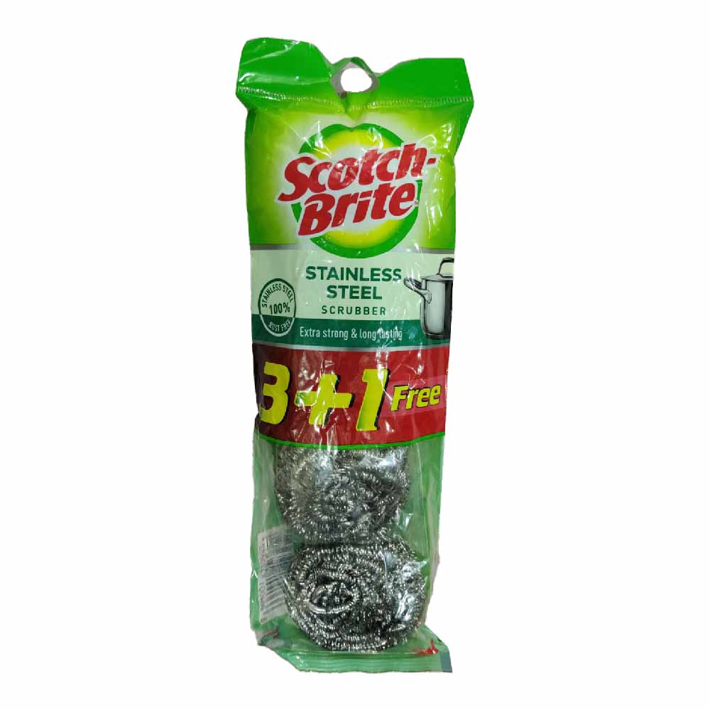 Scotch-brite Stainless Steel 3+1 - 1pack 