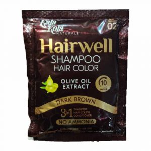 Kala Kola HairWell Shampoo Hair Color (Dark Brown)3 in 1