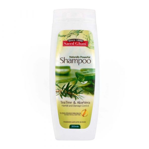 Saeed Ghani Tea Tree and Aloevera Shampoo