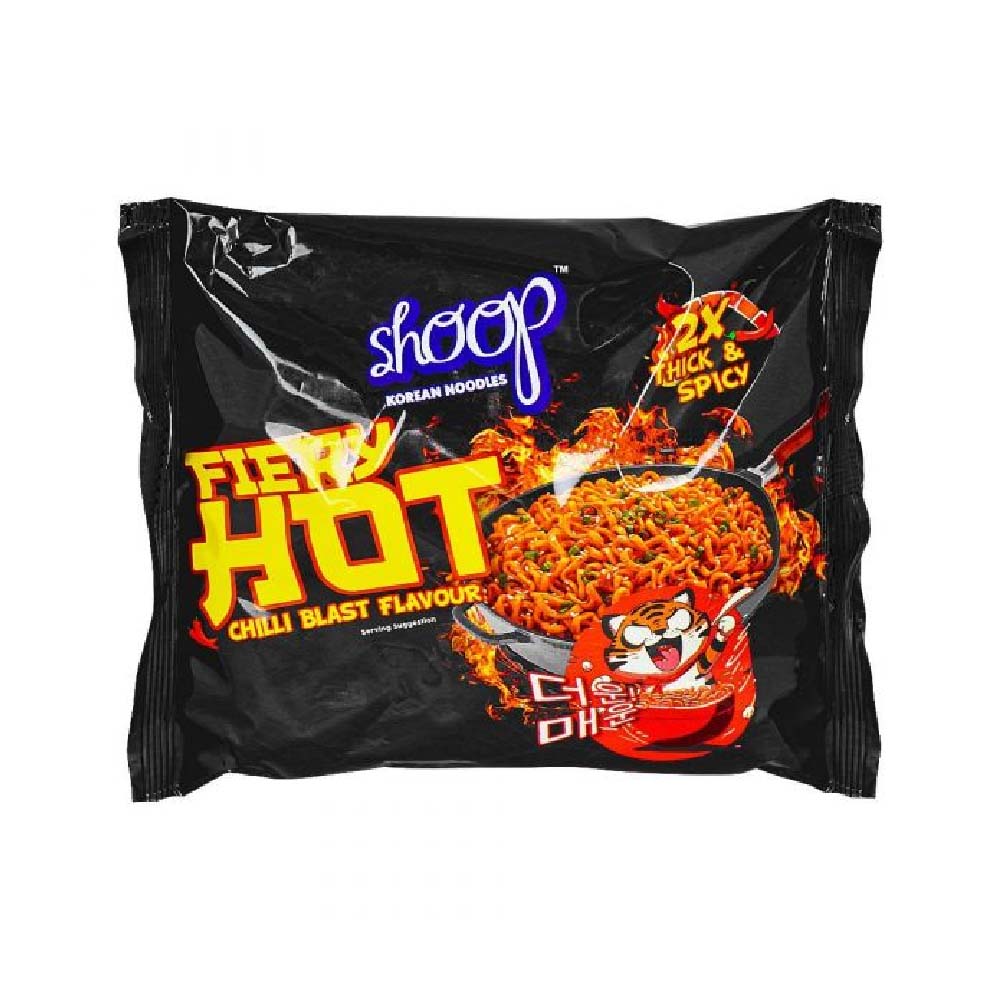 Shoop Korean Noodles Fiery Hot Chilli Blast