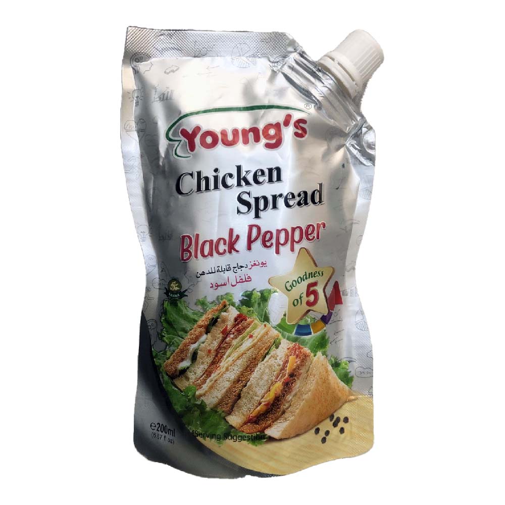 Young's Chicken Spread Black Papper