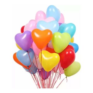 Balloon Multi Color Heart