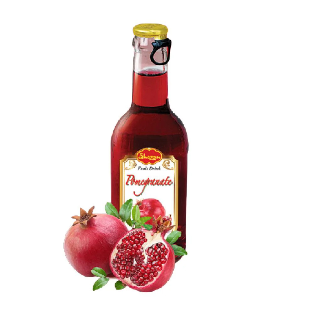 Shezan Pomegranate Drink Glass Bottle