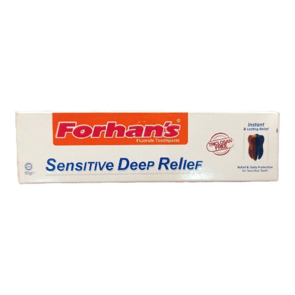 Forhan's Sensitive Deep Relief Tooth Paste
