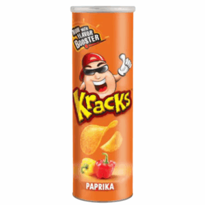 Kracks Potato Chips Paprika Flavor 110g