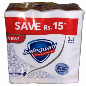 Safeguard Pure White Soap-125 g x 3