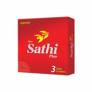Sathi Condoms Plus Delay Condoms 3 Pieces