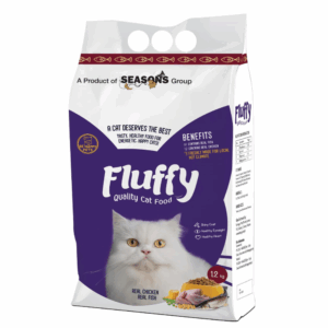 Fluffy Quality Cat Food Real Chicken Real Fish 400g