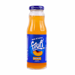 Fruti Peach Fruit Glass Bottle Drink-200ml