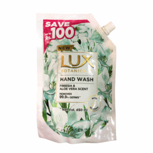 Lux Botanicals Hand Wash Freesia & Aloe Vera Scent 450ml