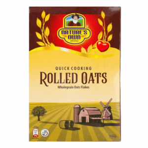 Nature's Own Quick Cooking Rolled Oats Wholegrain Oats Flakes-400g