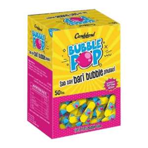Candyland Bubble Pop Gum 50 pieces