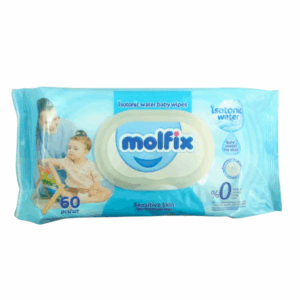 Molfix Sensitive Skin Baby Wipes - 60pcs