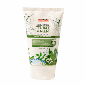 Saeed Ghani Tea Tree & Neem Acne Control & Pimple Clear Face Wash-100ml