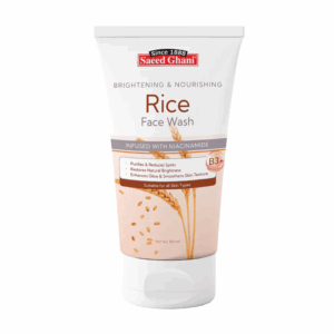 Saeed Ghani Brightening & Nourishing Rice Face Wash-100ml