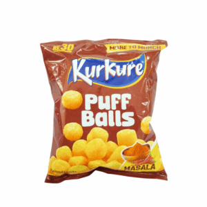 Kurkure Puff Balls Masala Flavored Snaks-18g