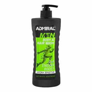 Admiral Men Body & Hair Wash 2 in 1 Energy Boost 400ml