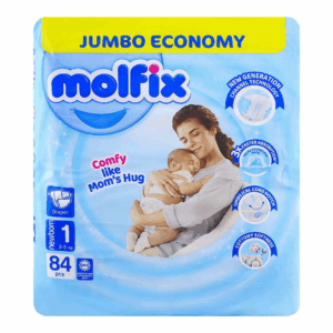 Molfix Jumbo Economy Newborn 1 84Pcs