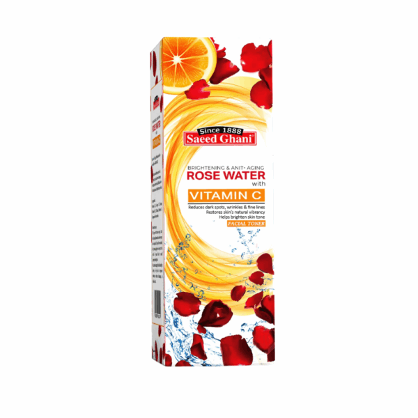 Saeed Ghani Vitamin C + Rose Water 120ml - Image 1
