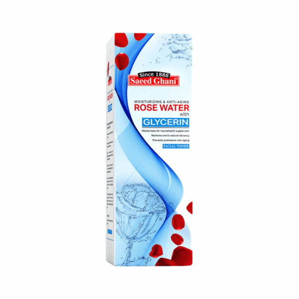 Saeed Ghani Glycerin Rose Water 120ml - Image 1
